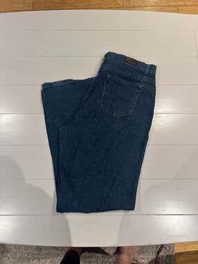 Lee Relaxed Straight Leg Jeans at the Waist Women's Size 14 Long
